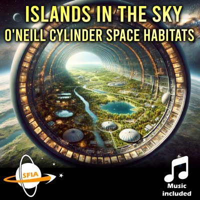 episode The O'Neill Cylinder Space Habitat: Islands In The Sky artwork
