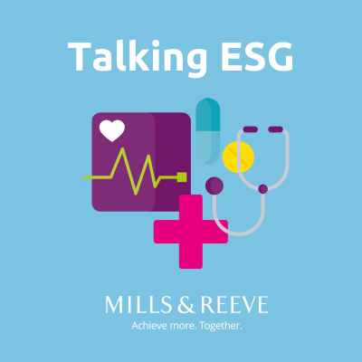 episode Talking ESG - ESG in the health and care sector, part 2 artwork