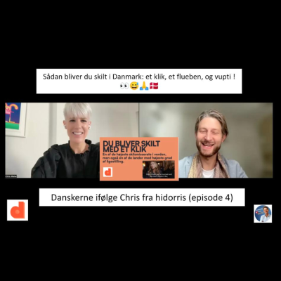 episode "Danskerne" - ifølge Chris Weier fra hidorris": "Bliv skilt med et klik !" (Episode 4) artwork