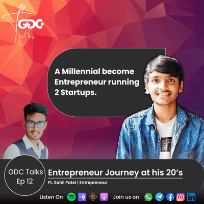 episode Starting Entrepreneur Journey in his 20's || Ft. Sahil Patel artwork