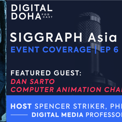 episode Ep 6: “SIGGRAPH Asia 2022” feat. Dan Sarto | Computer Animation Chair artwork