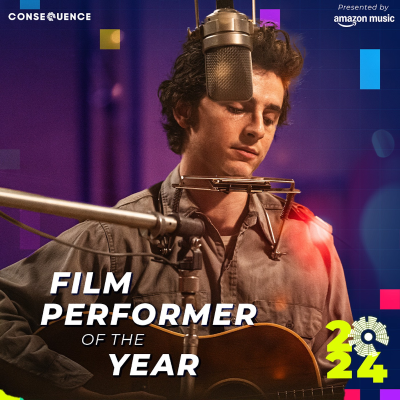 episode Preview: Timothée Chalamet: Film Performer of the Year - Consequence UNCUT Annual Report artwork