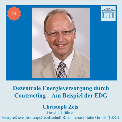 episode #24 Dezentrale Energieversorgung durch Contracting - Am Beispiel der EDG artwork