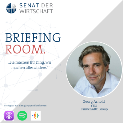 episode Markenbotschaft von Kleinunternehmern - Georg Arnold von FirmenABC klärt auf artwork