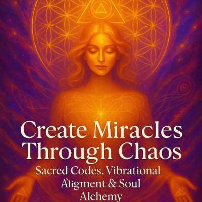 episode Create Miracles Through Chaos: Sacred Codes, Vibrational Alignment & Soul Alchemy artwork