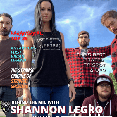 episode Behind The Mic With Shannon Legro Host of Into The Fray artwork