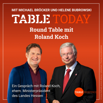 episode Round Table mit Roland Koch artwork