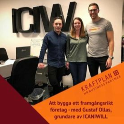 episode HRforthewin träffar Gustaf Ollas, grundare av ICANIWILL artwork