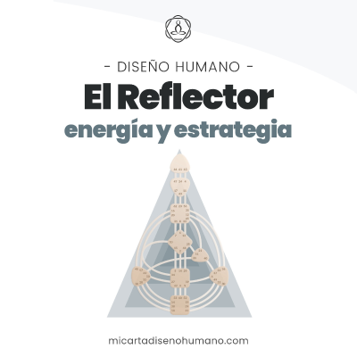 episode El Reflector en Diseño Humano, Energía y Estrategia - Human Design español | Mi Carta Diseño Humano artwork