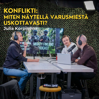 episode Konflikti: Miten näytellä sotilasta uskottavasti? Julia Korpinen artwork