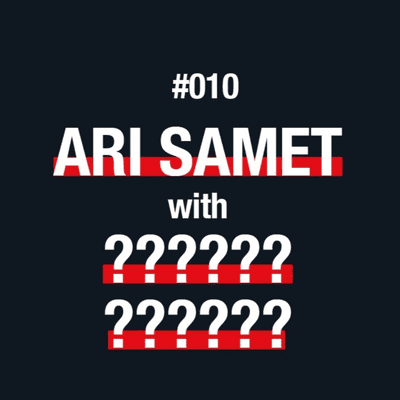 episode Ari Samet in a serious conversation with a wise man. Ari Samet Talk #010​ artwork