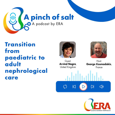 episode #28 Transition from paediatric to adult nephrological care, with Arvind Nagra artwork