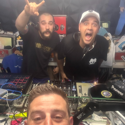 episode E.S.M by Dj Nau - 19 Junio 2025 (Gabberland is here) Dave Decibel x Didi Early Rave artwork