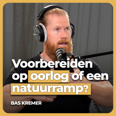 episode Crisis, Stroomuitval en Lege Supermarkten, Hoe Bereid Je Je Hierop Voor? ex-Commando Bas Kremer artwork