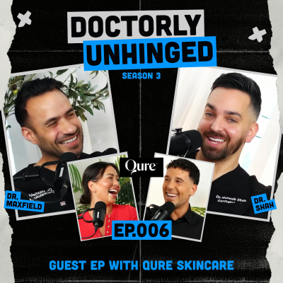 episode Qure Founder Stories | Doctorly Unhinged Podcast artwork