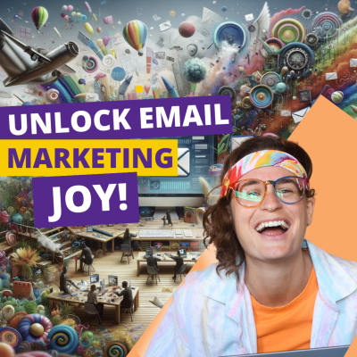 episode Unlock Email Marketing Joy with Liz Wilcox's Secrets to Fun & Making Money with Email artwork