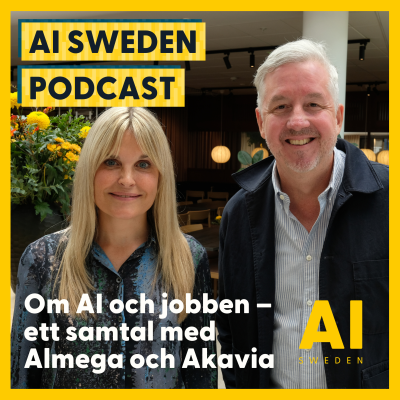 episode Om AI och jobben – ett samtal med Almegas vd Ann Öberg och Akavias samhällspolitiska chef Patrik Nilsson artwork