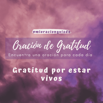 episode Oración de Gratitud - Por estar vivos artwork