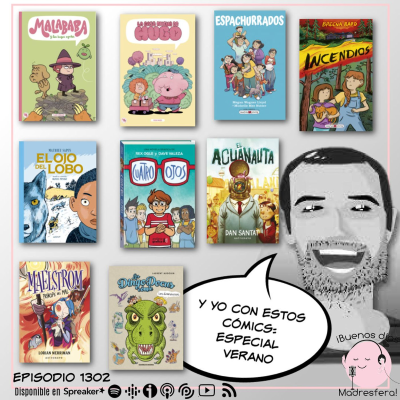 episode Y yo con estos comics del verano con @estasbarbas artwork