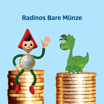 Radinos Bare Münze