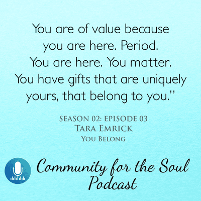 episode Episode 03: You Belong with Tara Emrick artwork