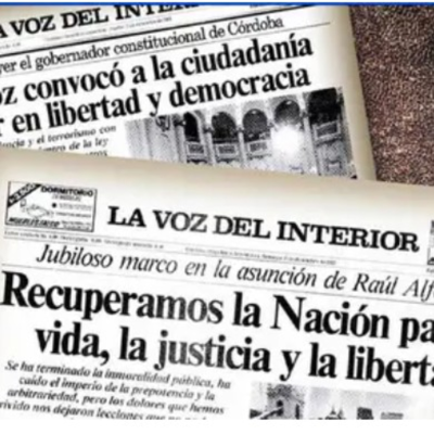episode 40 años de democracia argentina. Testimonios orales. artwork