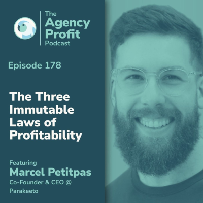 episode The Three Immutable Laws of Profitability, With Marcel Petitpas artwork