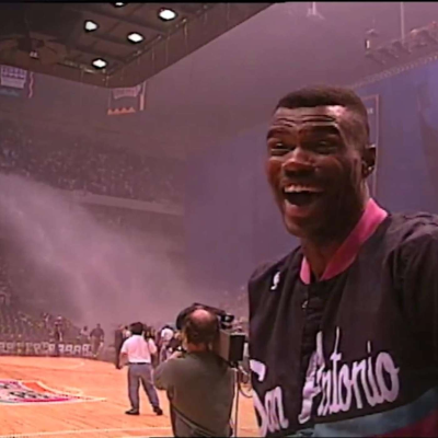 episode Ahoy! Water cannon madness. Warriors vs Spurs - 1995 season opener [The Soggy Nachos Game] - BTG-10 artwork