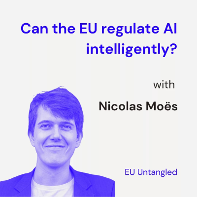 episode Can the EU regulate AI intelligently? (with Nicolas Moës, The Future Society) artwork
