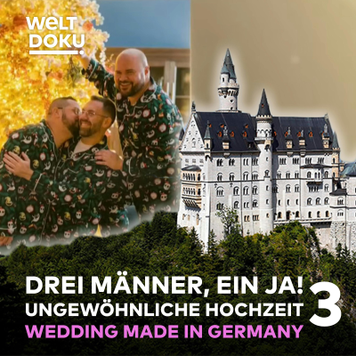 episode SCHLOSS NEUSCHWANSTEIN: Drei Männer, eine Märchen-Trauung! Hochzeitsplaner — Geschäft mit der Liebe 3 artwork