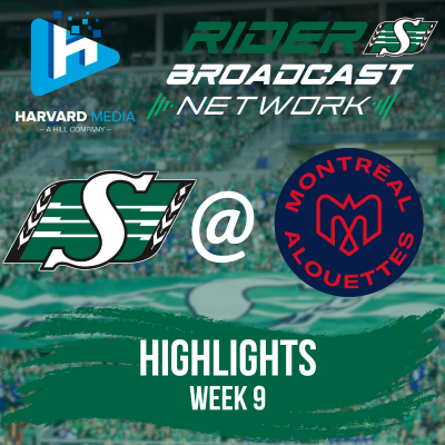 episode Highlights - Week 9 - Roughriders @ Alouettes - Aug 2, 2025 artwork