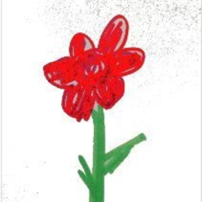 episode Flor vermelha de caule verde artwork