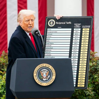 episode Tariff Rulings, Trump’s Pardons artwork