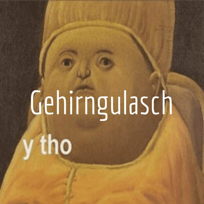 episode Gehirngulasch #14 - Celibrity Roast (kind of) artwork