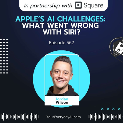 episode EP 567: Apple’s AI Challenges — What Went Wrong with Siri? artwork