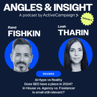 episode Rand Fishkin and Leah Tharin debate AI, Modern SEO, Hiring, and owned assets artwork