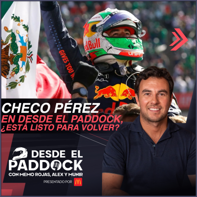 episode Checo Pérez en Desde el Paddock, ¿Está listo para volver? - Desde el Paddock T2 - Capítulo 19 artwork