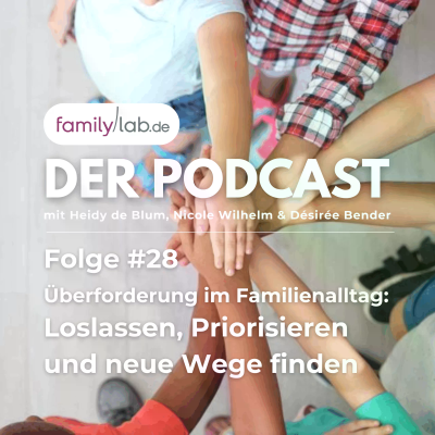episode Folge #28 – Überforderung im Familienalltag: Loslassen, Priorisieren und neue Wege finden artwork