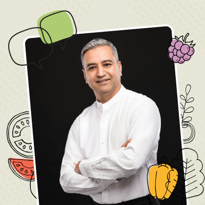 episode “Don’t be afraid of monotony and repetition,” with Revolver’s Chef Jitin Joshi artwork