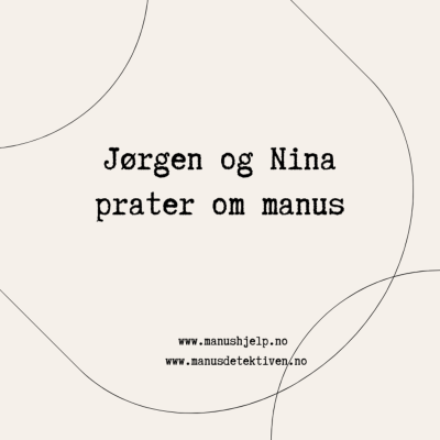 Jørgen og Nina prater om manus