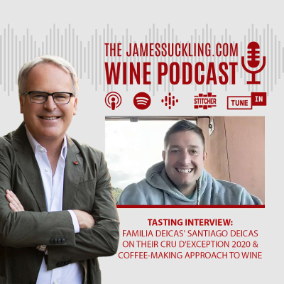 episode FAMILIA DEICAS' SANTIAGO DEICAS ON THEIR CRU D'EXCEPTION 2020 & COFFEE-MAKING APPROACH TO WINE artwork