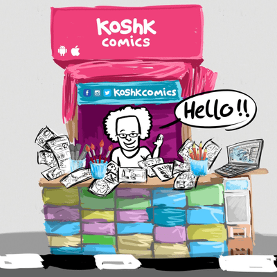 episode Koshk Comics Promo - January 2016 artwork