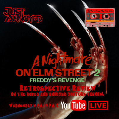 episode Retrospective Review: A Nightmare on Elm Street 2 Freddy's Revenge (1985) & Scream, Queen! (2019) artwork