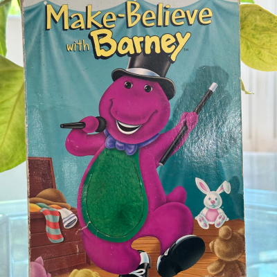 episode Make-Believe with Barney by Linda Cress Dowdy illustrated by Bill Alger artwork