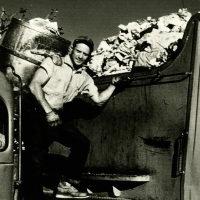 episode “We let everybody throw it away”: How garbage worked before corporations took over artwork