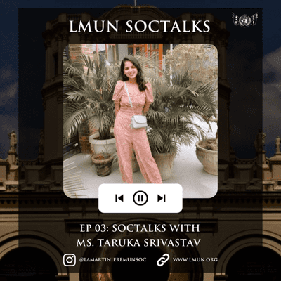 episode SocTalks with Ms. Taruka Srivastav artwork