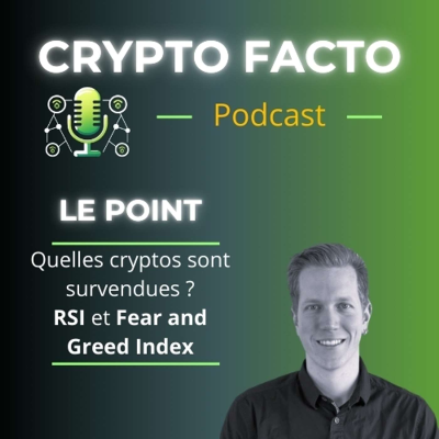 episode Le Point #18 - Cryptos survendues ? RSI et Fear and Greed Index - Crypto Facto artwork
