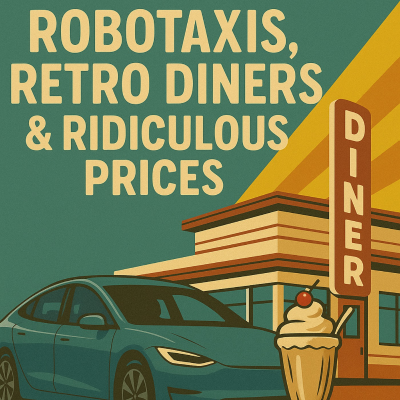 episode Robotaxis, Retro Diners & Ridiculous Prices artwork