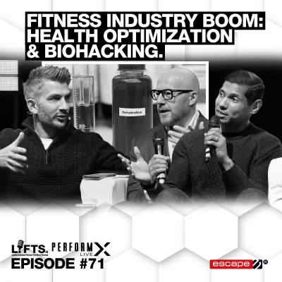 episode LIFTS Episode 71 - Beyond the Hype: Tim Gray on Biohacking’s Real Impact on Health | PerformX LIVE 2025 artwork