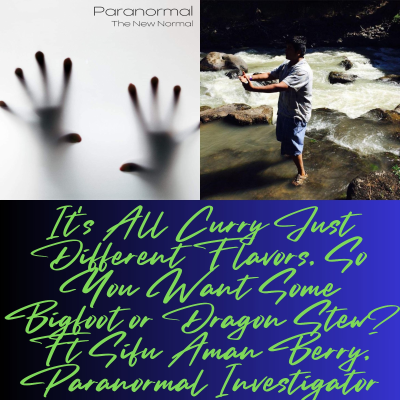 episode It's All Curry Just Different Flavors, So You Want Some Bigfoot or Dragon Stew? Ft Sifu Aman Berry, Paranormal Investigator artwork